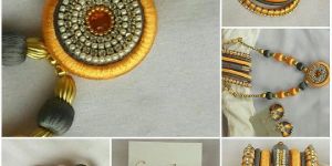 Silver Orange Color Set