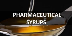 Pharmaceutical Syrups
