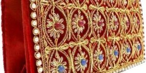 Embroidered Clutch Purse