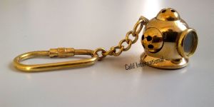Diving Helmet Keychain