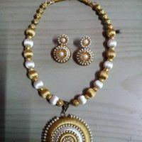 Silk Thread Necklace