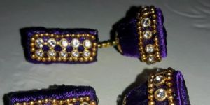 Traditional Silk Jhumka