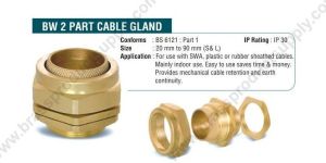 BW 2 Teil Kabelverschraubung