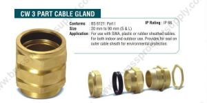 BW 3 Teil Kabelverschraubung
