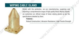 Kabelverschraubung Abwischen