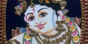 Krishna Tanjore Painting
