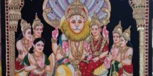 Tanjore Painting in Narasimmar