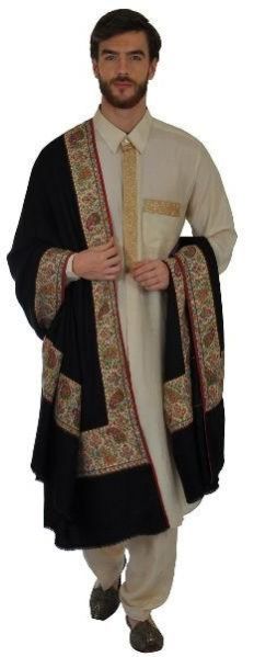 Mens Pure Pashmina Shawls