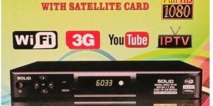 SOLID HDS2-6150 DVB-S2 MPEG-4 FullHD Set-Top Box with IPTV