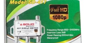 SOLID SD-417 DiSEqC 2.0 Switch - 4in1
