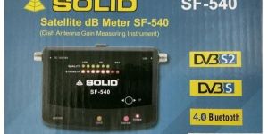 SOLID SF-540 Satellite dB Meter with Bluetooth Interface