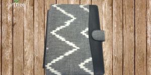 Ikat Handloom & Pure Leather Ipad Covers