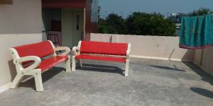 RCC OUTDOOR BENCH WOOD DESIGN