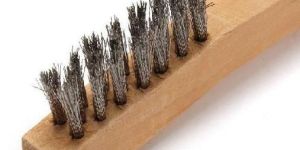 Two Row Stainless Steel Wire Brush