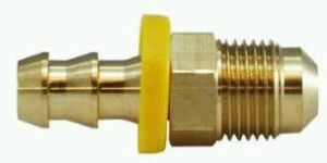 SAE 45 Degree Flare Male Push on Hose Barbs