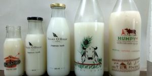 Milk Glass Bottles