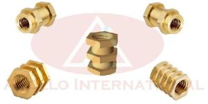 Brass Hex Inserts