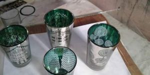 Decorated Hobstar Glassware