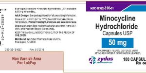 Minocycline Hydrochloride Capsules