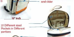 Cotton Canvas Tool Bag