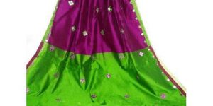 Silk Cotton Mirror Sarees