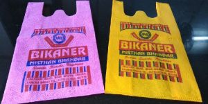 W Cut Printed Non Woven Bags