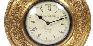 Brass Wall Clock