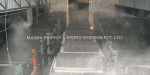 Concrete Block Curing System