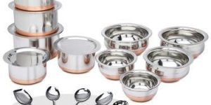 15 Pcs Copper Bottom Set