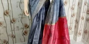 Tusser Dupion Handloom Raw Silk Sarees