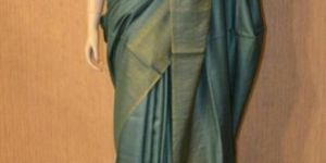 Tusser Munga Silk Saree