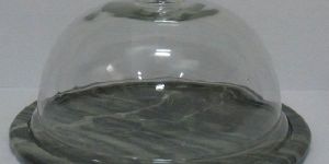 Black Marble Cheese Dome