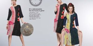 Vastrika Glitz Vol 5 Georgette Digital Printed Kurtis