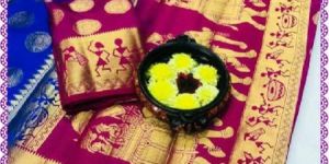 VB Yatra Tussar Silk Sarees