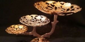 Brass Decorative Fruit Stand