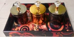 Wooden Tray with Kichen Box