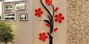 Vase Wall Murals CNC Router Cutting Service