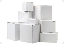 White Corrugated Boxes