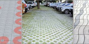 Grass Concrete Paver