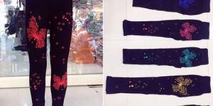 Girls Printed Jeggings