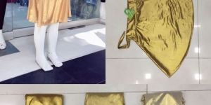 Ladies Metallic Skirts