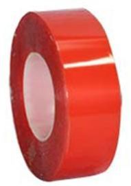 Double Side Red Polyester Tape