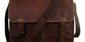 Leather Messenger Bag
