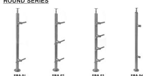 Round Series Railing Fittings