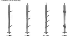 Square Series Railing Fittings