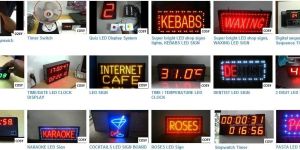 Cocktails LED Sign Boards