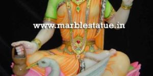 Marble Gayatri Mata Statue