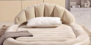 ROUND AIR BED