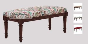 Shilp Mantra Flori Upholstered Wooden Bench