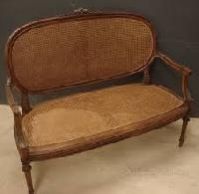 Antique Cane Sofa